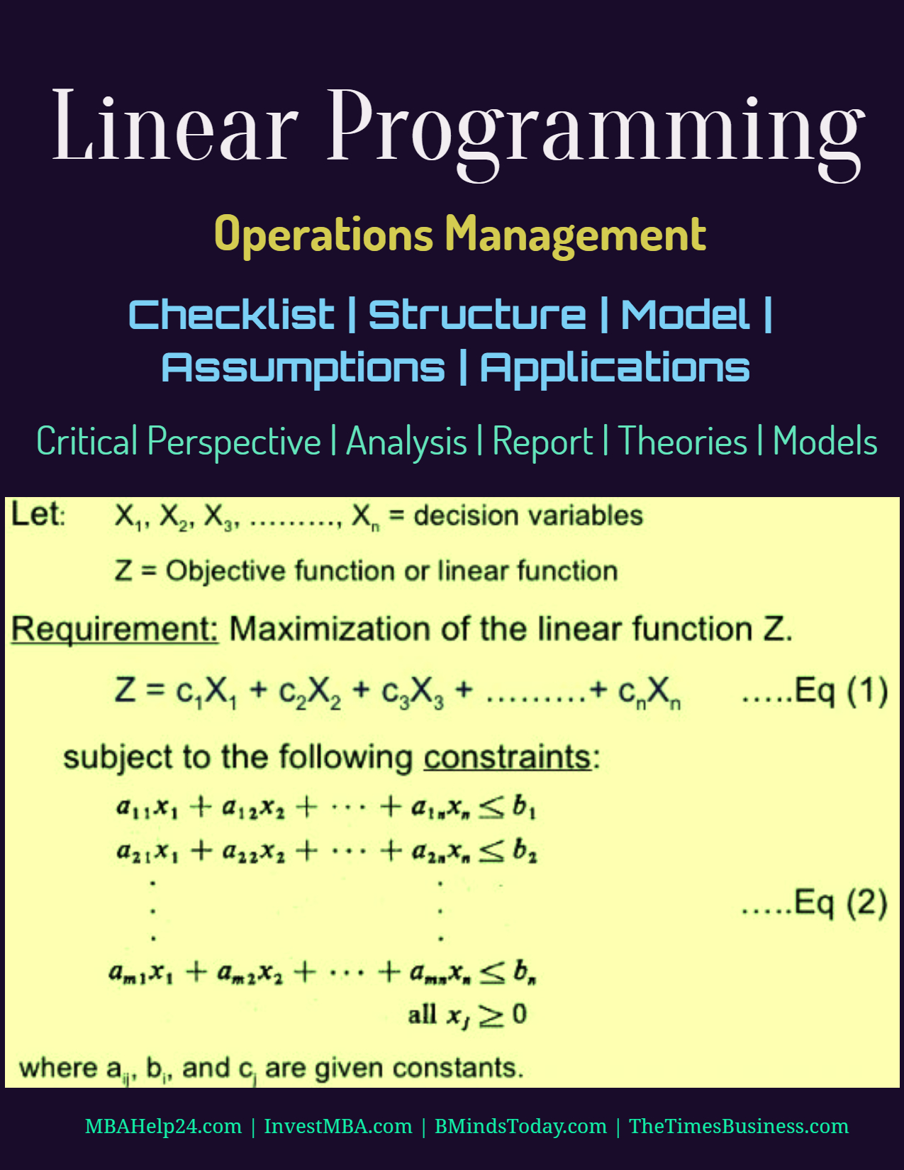 linear-programming-structure-model-assumptions